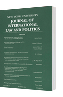 A 3D model of an issue of the Journal of International Law and Politics