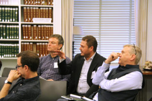 InfraReg Conference afternoon session audience member