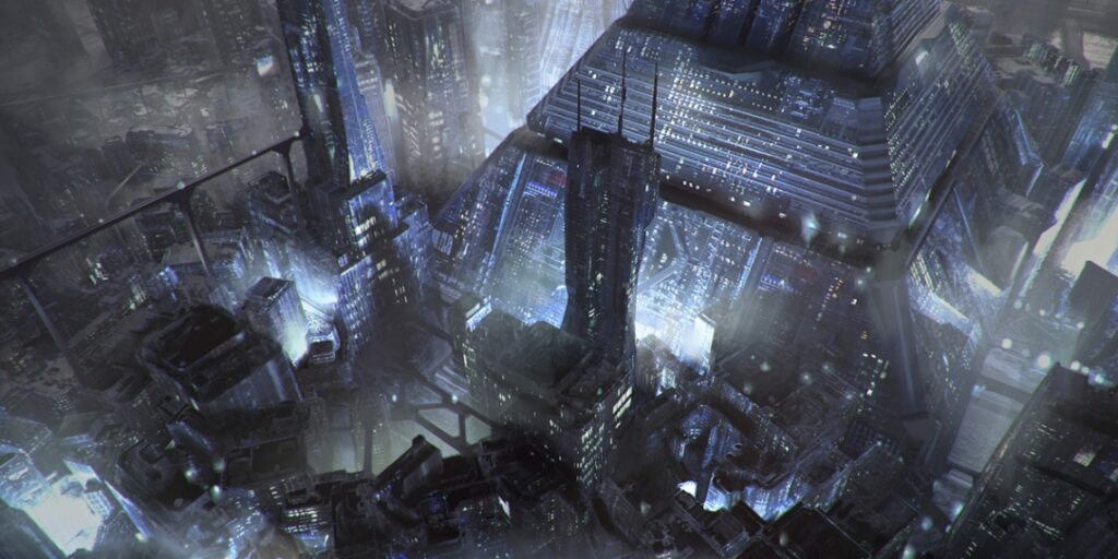 Cityscape from Blade Runner